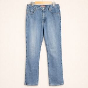 Silver Jeans Women's Light Blue Straight Leg Denim